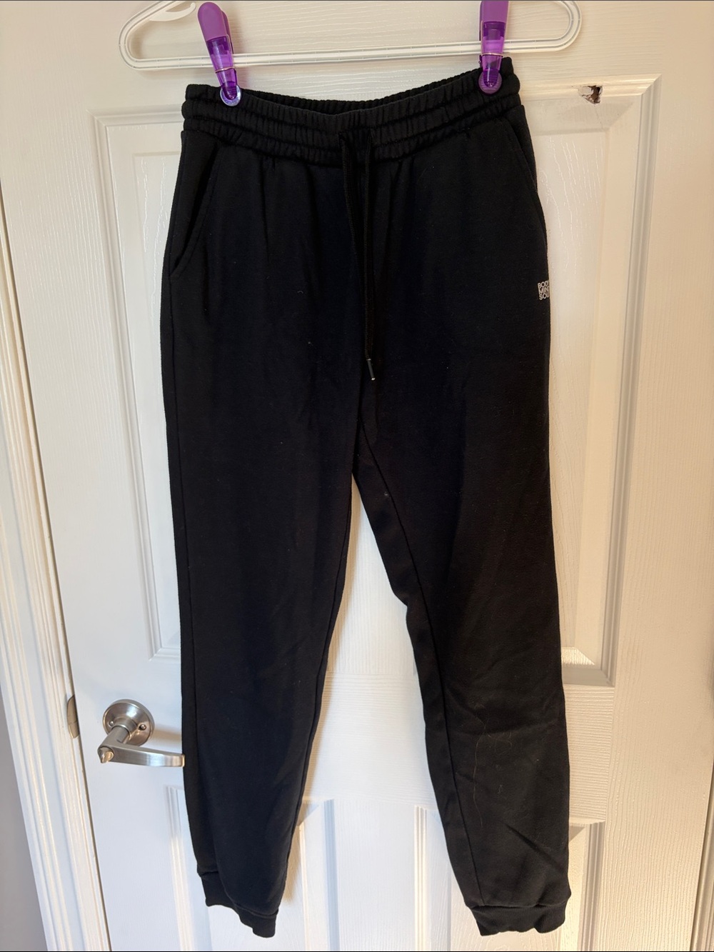 La Vie En Rose Black Women's Jogger Track Pants